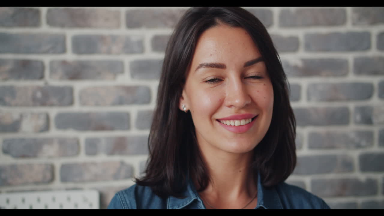 retrato de una mujer sonriente