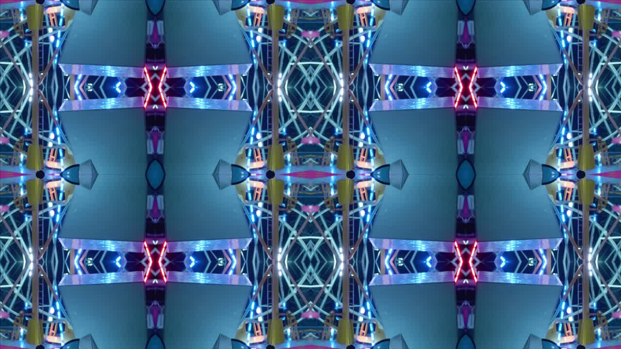 caleidoscopio con bokeh de noria, #1