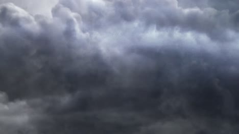 Cumulonimbus-Wolken-Und-Gewitter,-Wolken-Hintergrund