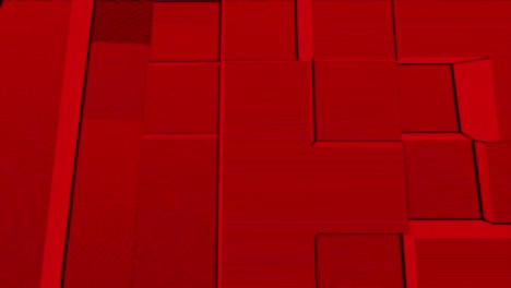 hermosos cubos abstractos animación 3d. fondo de movimiento abstracto para copiar espacio fondo sin costuras. los cubos están hechos en un fondo uniforme