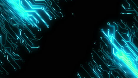 abstract circuit board technology background