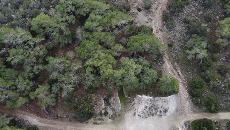 Wide-aerial-view-of-an-old-magnesium-mine