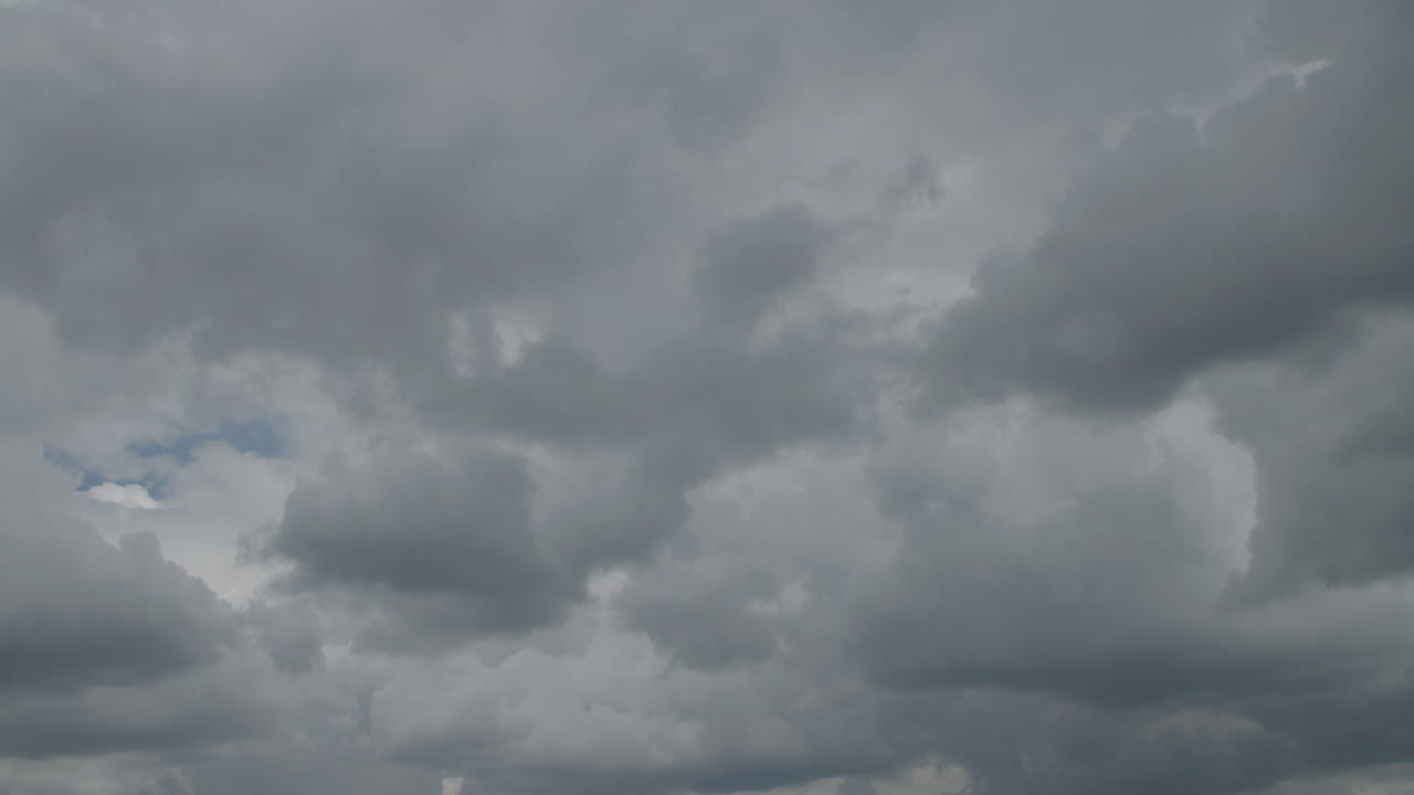 Overcast day cloudy sky timelapse