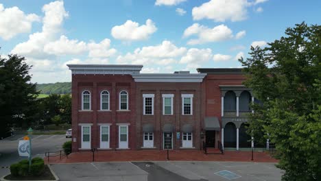 public square located in downtown clarksville tennessee