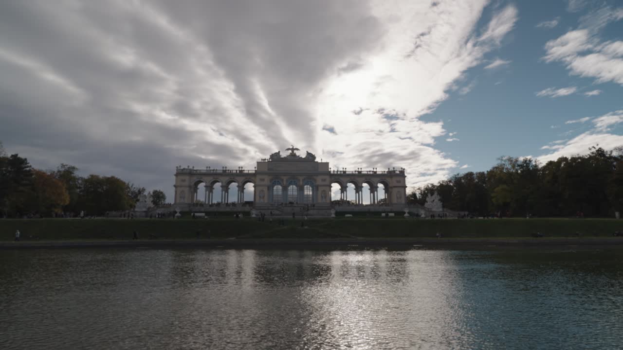 Schönbrunn Palace Gloriette and Lake