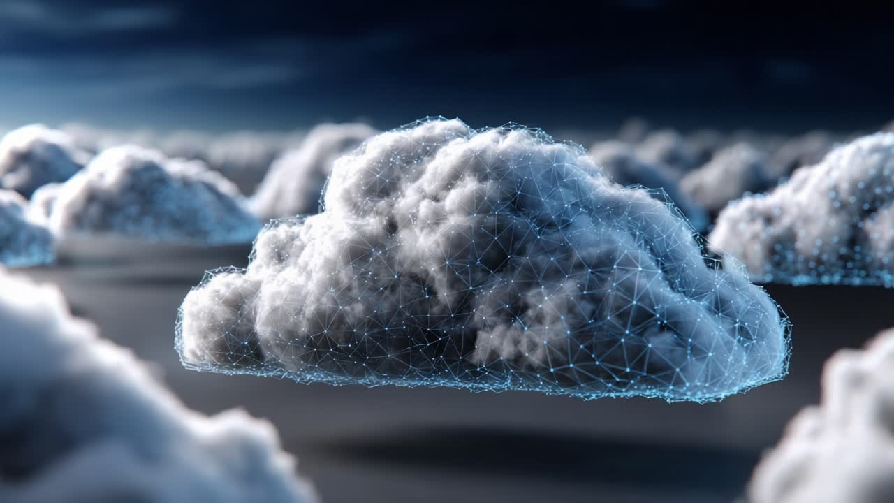 A Digital Representation of Clouds: Exploring the Intersection of Nature and Technology Through Stunning Visual Effects and Innovative Design in Atmospheric Elements