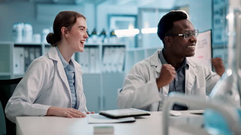 scientists in a lab