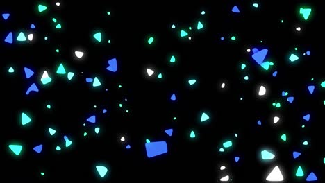 particle pop abstract effect background