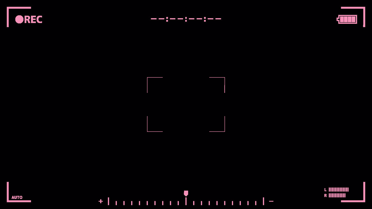 el marco de la cámara rec superposición animada. 1080p - 30 fps - canal alfa (6)