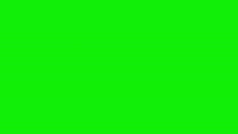 animation sale stamp on green screen background