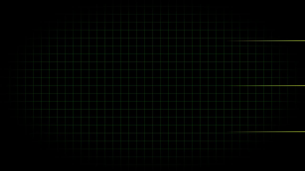 전기 심장 기록 오실로스코프 파동 형태 애니메이션 모션 그래픽