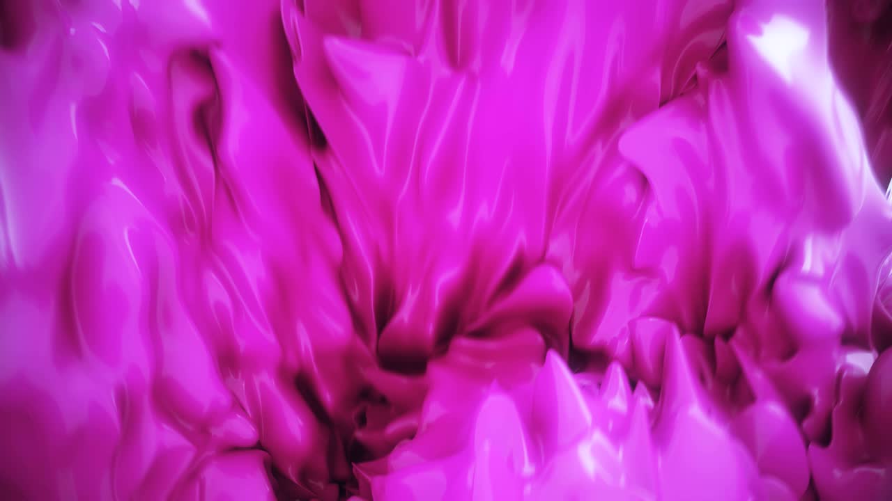 fondo de bucle sin costuras de un líquido brillante.