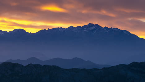 Sunrise-in-Picos-de-Europa-National-Park,-Asturias,-Spain