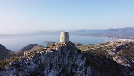 Flug-Mit-Drohne-Im-Cap-De-Formentor-Auf-Mallorca