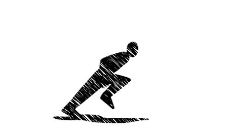 human running