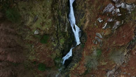 Carawaystick-Waterfall,-Glenmalure,-Wicklow,-Ireland,-February-2022