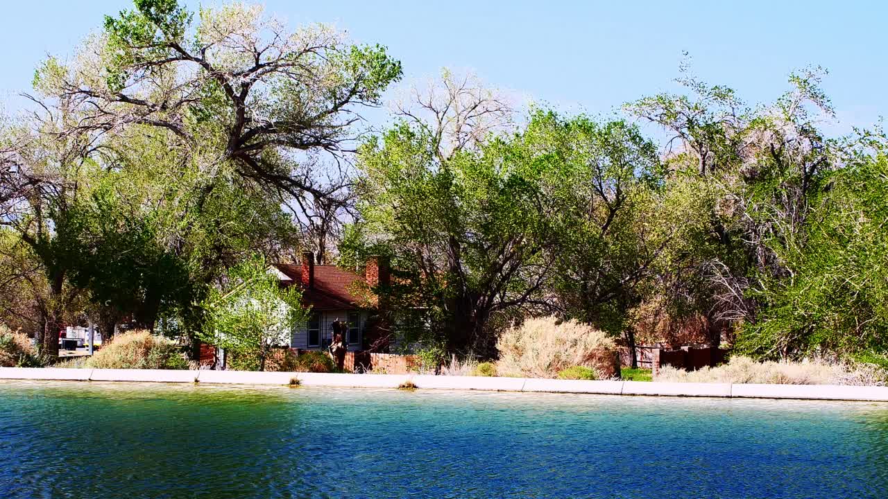 Wetlands Pond at Corn Creek near Las Vegas Nevada