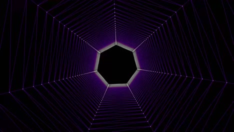 fondo de movimiento de túnel sin costuras 4k