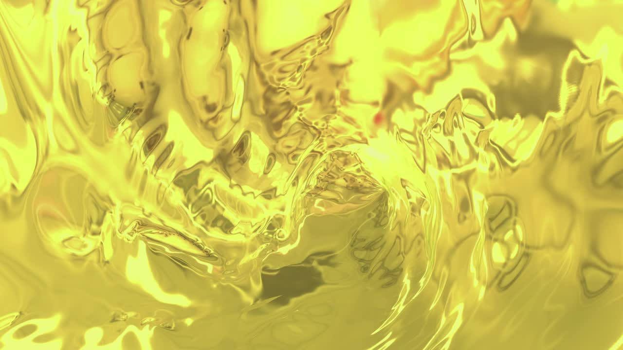 полет глубоко в золотой туннель. фоновая анимация бесшовных петлей