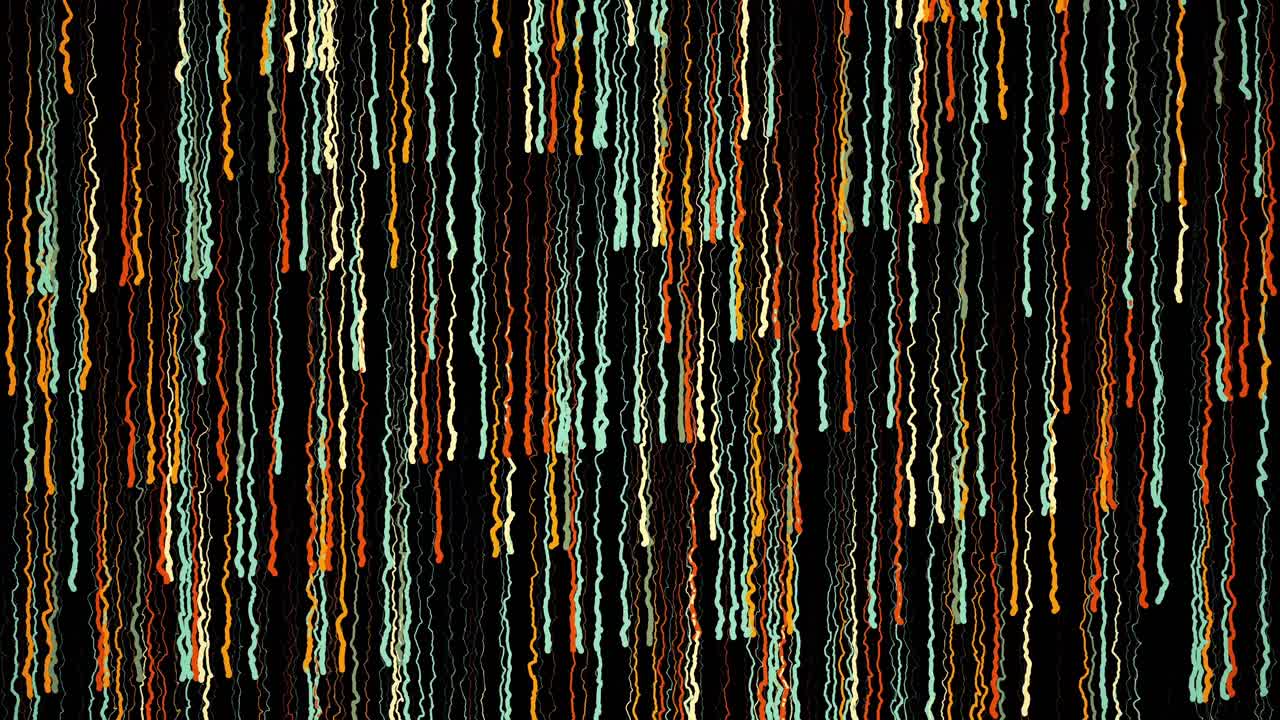 Abstract Colorful Lines Background
