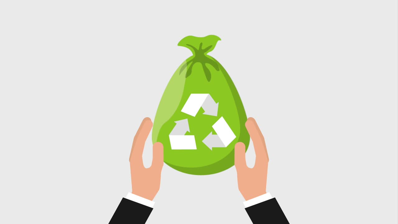 concepto de ecología del reciclaje