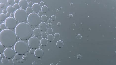 bubble oil on water background