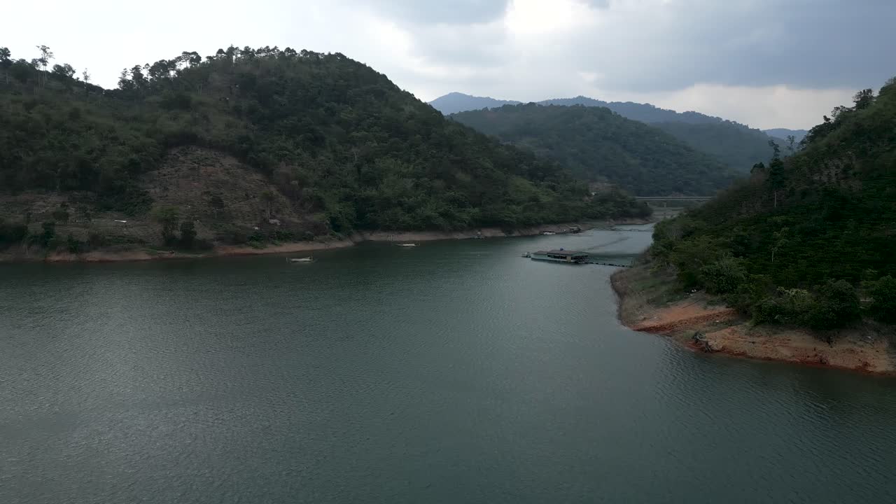 Mountainous Lake Landscape