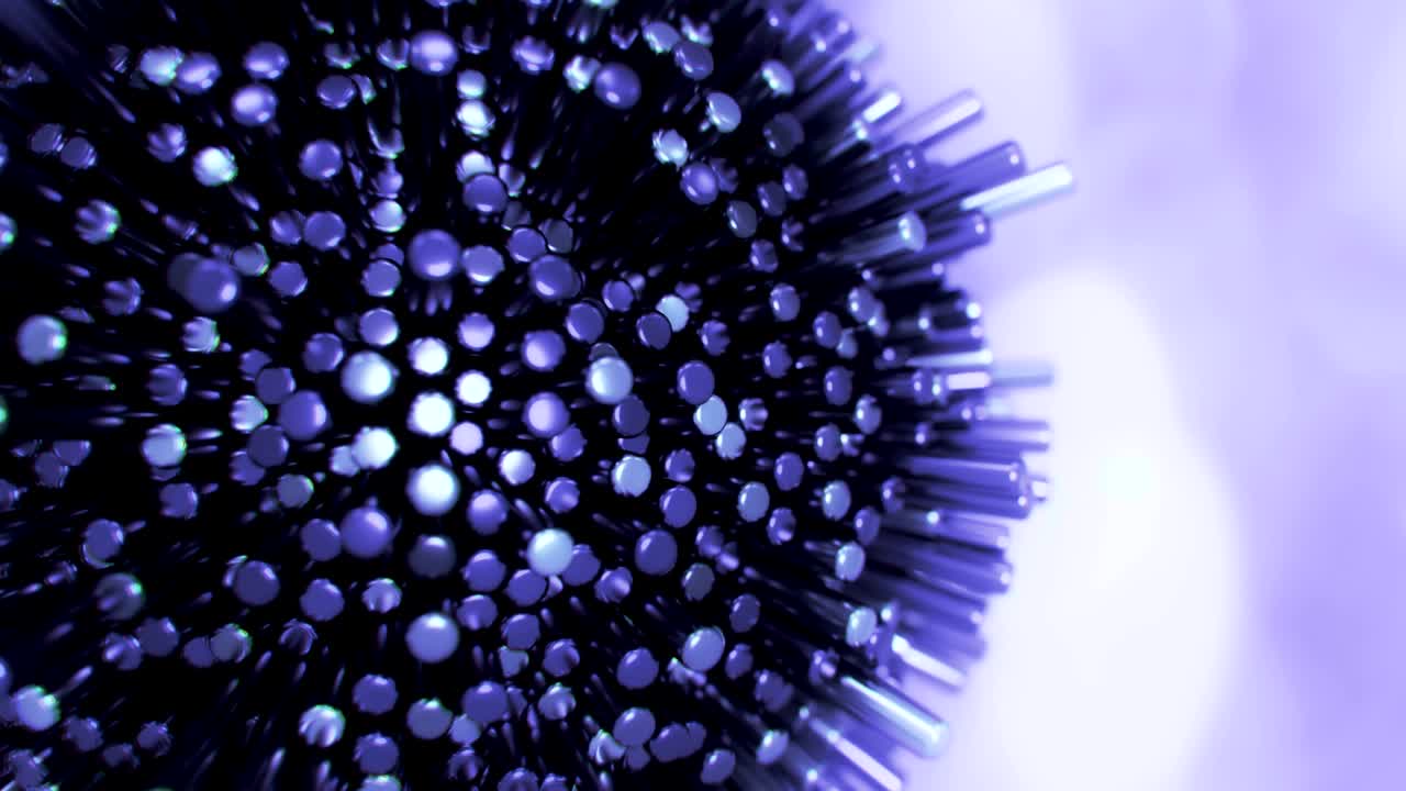 la forma de onda cúbica abstracta de 4k.