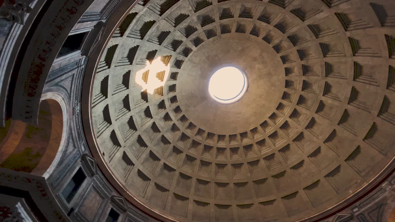 la cúpula del panteón en roma