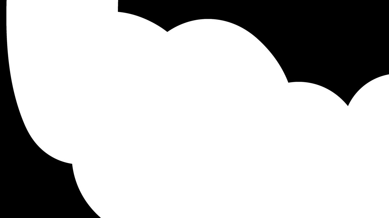 hermosos gradientes con tonos de azul púrpura fluyen a lo largo de una línea o tubo elegantemente retorcido. hermoso fondo de diseño moderno con animación de bucle liso de gradiente líquido en 4k. luma mate como alfa