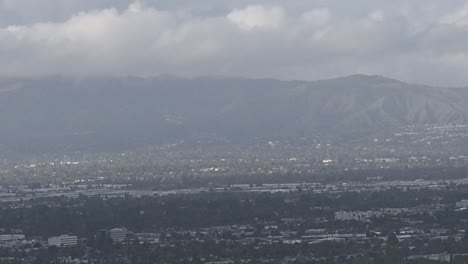 clima nublado en los angeles california