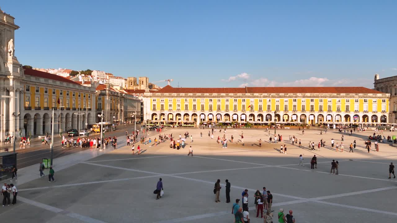 Praça do Comércio, em Lisboa, Portugal