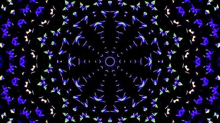Beautiful videos of flickering, luminous glow that shifts the movement black background