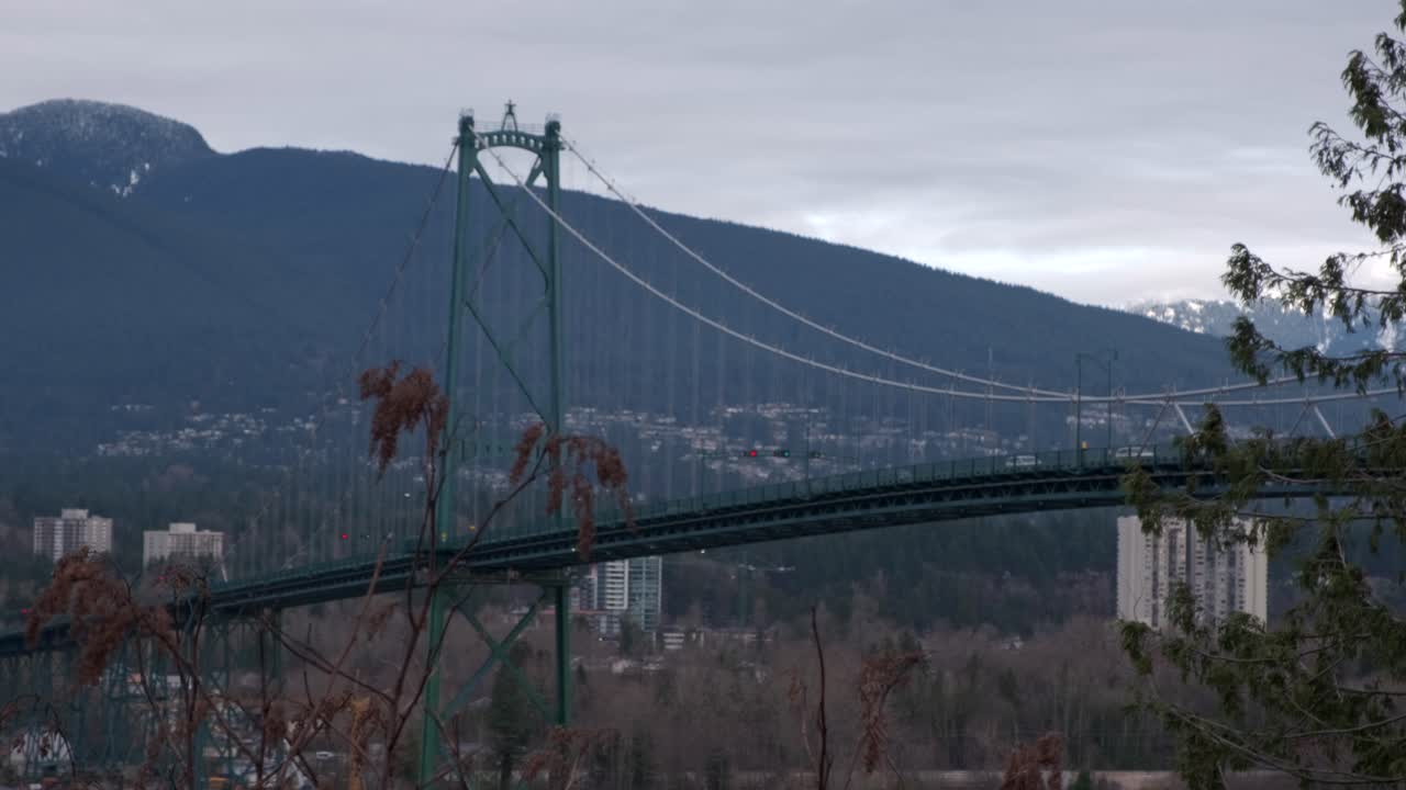 Lions Gate Bridge in Vancouver, British Columbia