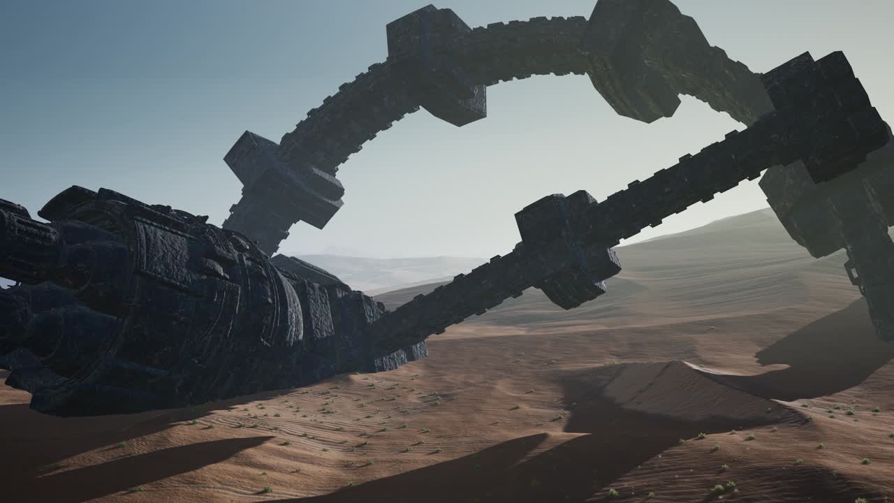 ⁇ 은 녹은 외계인 우주선