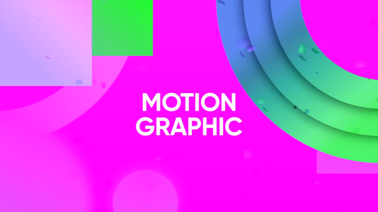 diseño gráfico de movimiento vibrante