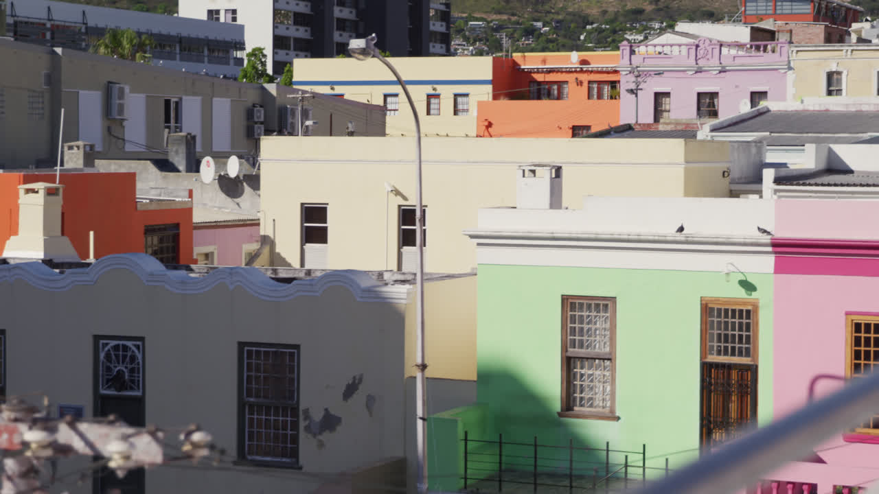 도시 의 높은 풍경