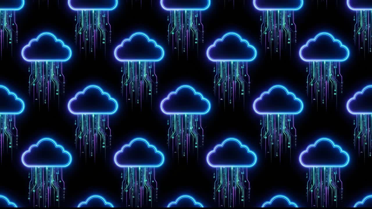 Abstract Cloud Computing Pattern with Neon Data Streams