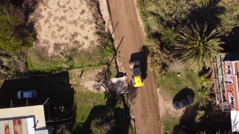 rondas de camiones recolectores de basura en punta del este