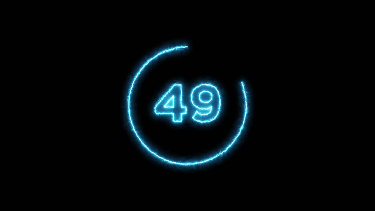 Electric countdown timer