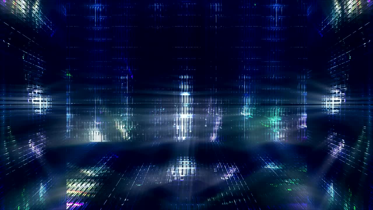 Colorful Lights Background Animation