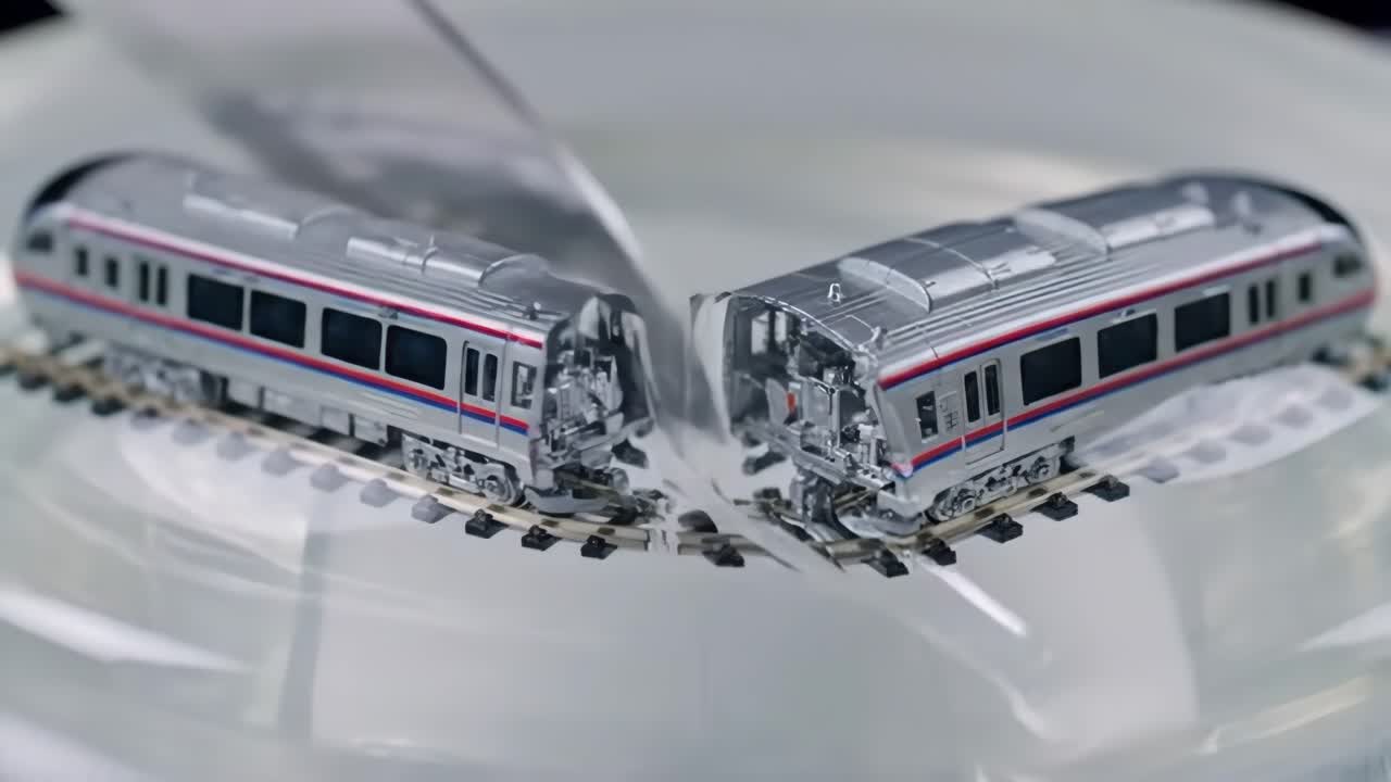 Miniature train model