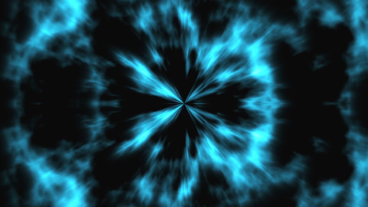 trazado abstracto de humo fractal