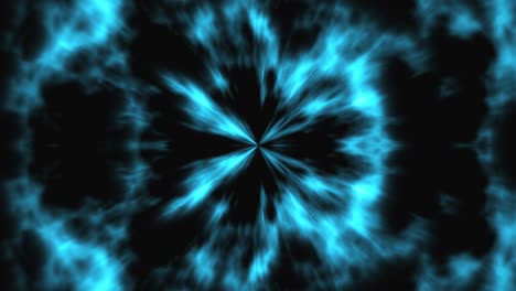 trazado abstracto de humo fractal