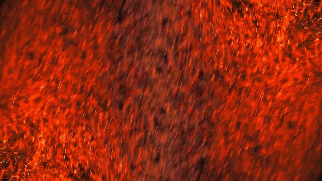 partículas de llama de explosión grande, para superposición de video