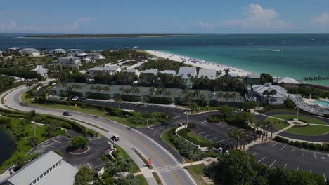 tennis courts in the upscale boca grande florida luxury community in south florida