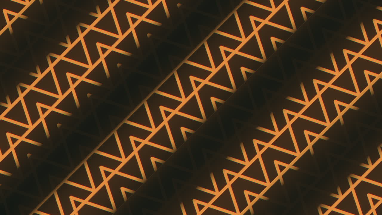 patrón de triángulo diagonal en esquema de colores naranja y negro