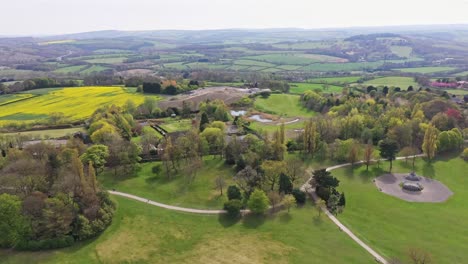 Frühjahrssaison-Im-öffentlichen-Raum-Locke-Park-Barnsley-Yorkshire