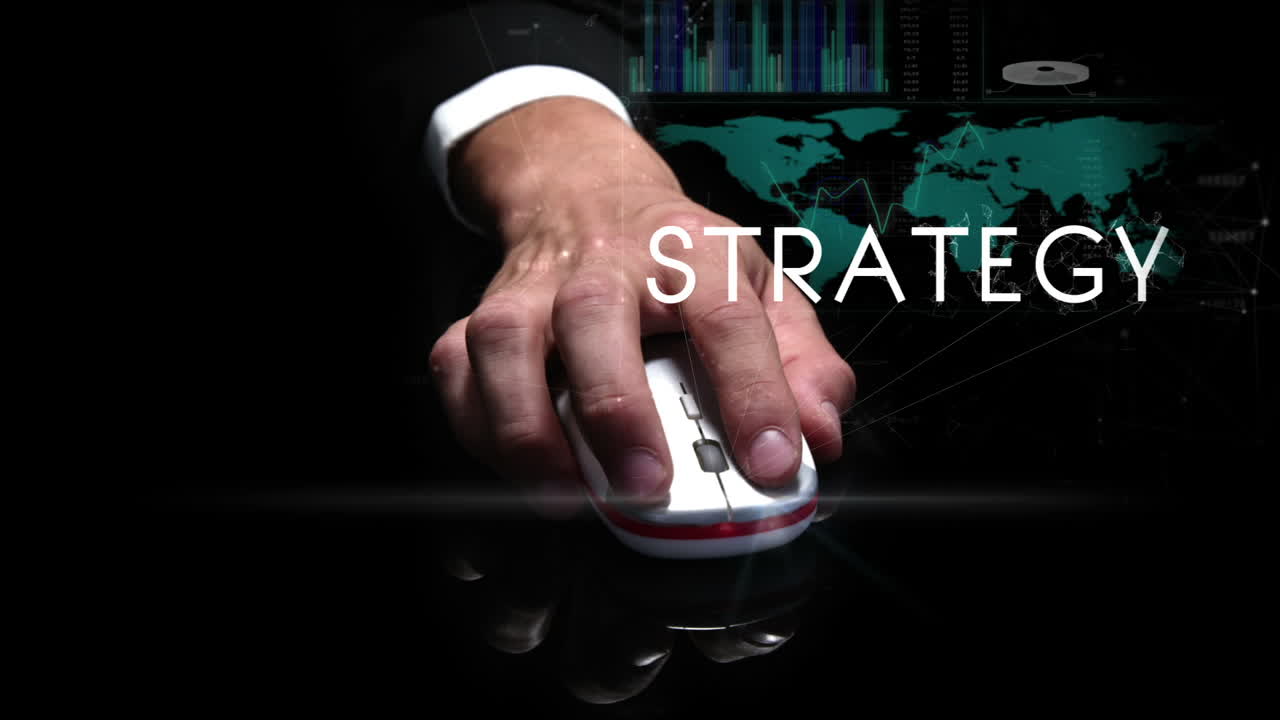 디지털 애니메이션으로 컴퓨터에 손을