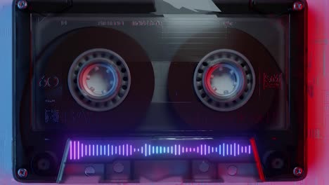 retro cassette tape illustration